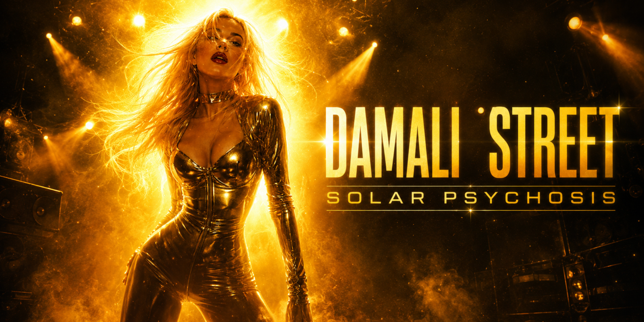 Damali Street Solar Psychosis promotional artwork